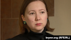 Глава Крымской правозащитной группы Ольга Скрипник