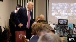 Иван Гешев напусна заседанието на ВСС с мотива, че закъснява за полета си за Страсбург, 12 юни 2023 г.