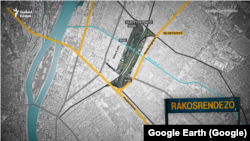 A tervezett beruházás helyszíne Budapesten, a Városliget szomszédságában