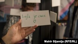 Jedna od poruka podrše na izložbi; 13. juni 2024.