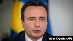 Косовскиот премиер Албин Курти, архивска фотографија.