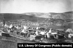 Britanski vojni kamp.