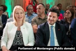 Predsjednica Skupštine Danijela Đurović i premijer Dritan Abazović stupili su na dužnost od aprila 2022.