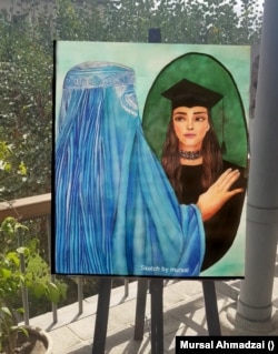 Un tablou fără titlu de Mursal Ahmadzai