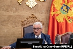 Andrija Mandić, predsjednik Skupštine Crne Gore