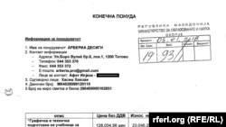 Во 2018 година, Афет Иљази се појавува како лице за контакт во тетовската фирма „Арбериа Десигн“, каде сопственик е Хасим Хамзаи. 