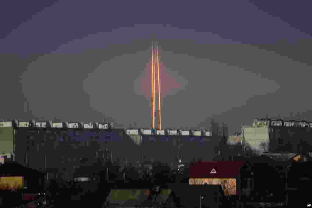 Rusija je ujutro 9. ožujka lansirala tri rakete na Ukrajinu iz ruske regije Belgorod, koje su pogodile Harkiv.