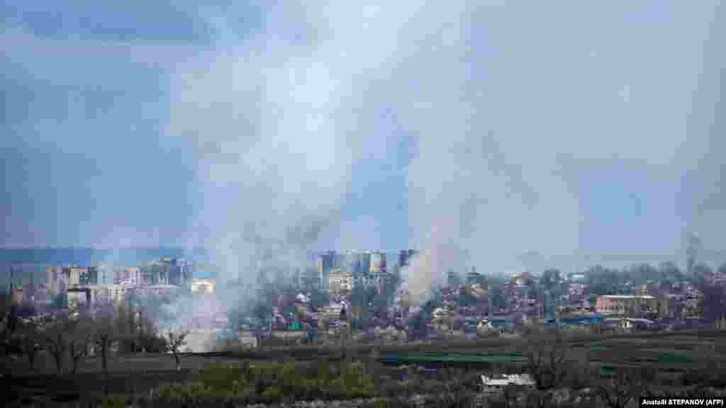 &quot;Няма останали сгради. Всичко, всичко, всичко е напълно унищожено. Така или иначе ще трябва да бъде съборено&quot;, казва 38-годишен украински пехотинец на име Андрий. &nbsp; &nbsp; 