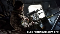 Украинский военнослужащий в Донбассе, 8 апреля 2023 года