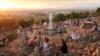 Bosnia -- Medjugorje christian pilgrimages return after Pandemic. 