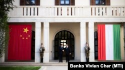 Си и Орбан в Будапеща, 9 май 2024 г.