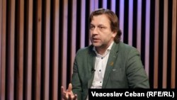 Dumitru Alaiba, viceprim-ministru, ministru al Dezvoltării Economice și Digitalizării al Republicii Moldova, în timpul interviului pentru Europa Liberă