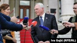 Ambasadori i SHBA-së në Serbi, Christopher Hill. Fotografi nga arkivi. 