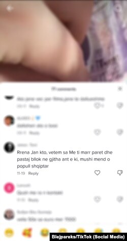 Një qytetar duke bërë thirrje për të mos rënë pre e mashtrimit.