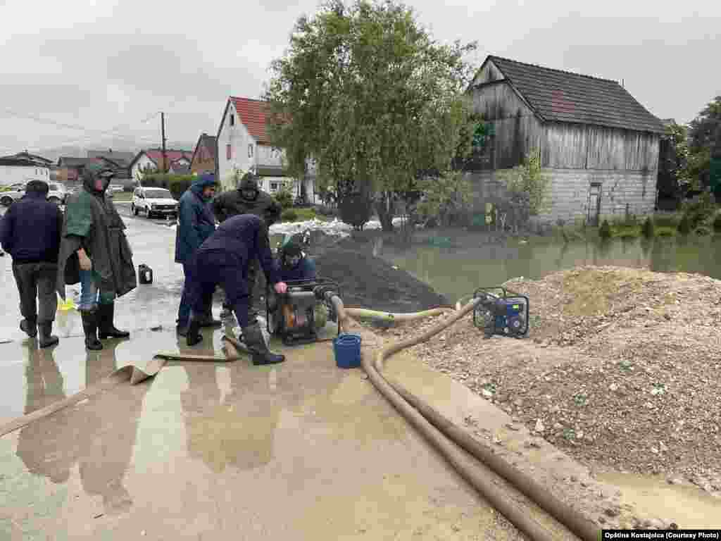 Poplave u Kostajnici, 17. maj