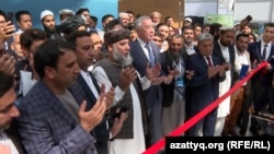 Участники казахстанско-афганского бизнес-форума. Астана, 3 августа 2023 года