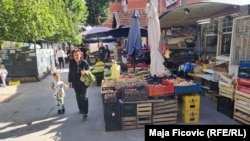 Građani u Severnoj Mitrovici, 26. septembar 2023.