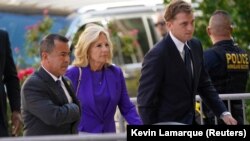 Jill Biden, supruga američkog predsjednika Joa Bidena, dolazi na savezni sud u Wilmingtonu, Delaware, SAD, 7. 6. 2024.