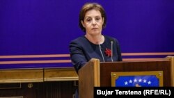 Ministrja e Jashtme e Kosovës, Donika Gërvalla.