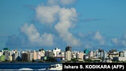 Pogled na Male, prestonicu Maldiva, 15. novembar 2023.