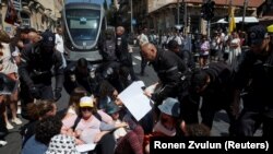 Protesti u Jeruzalemu 7.7.2024.