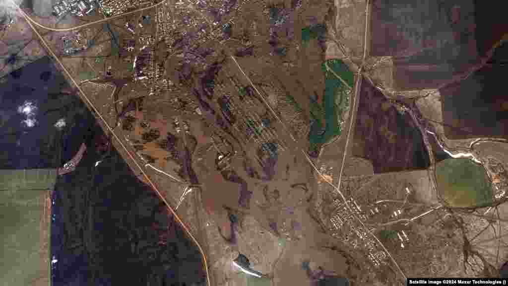 Bujica iz rijeke Buzuluk približava se Andrejevki, selu u okrugu Iliševski u Baškortostanu. &nbsp;