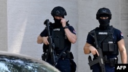 Specijalci kod Ambasade Izraela nakon napada 29. juna 2024.