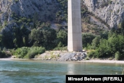 Neretva i dio mosta Počitelj, august 2023.