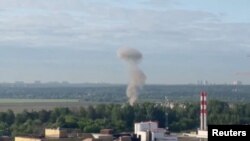 უპილოტო საფრენი აპარატით დარტყმის ადგილი მოსკოვში. 2023 წლის 30 მაისი