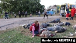 PHOTO GALLERY: Horrific Scenes Of Death And Devastation In Ukraine's Northeast Following Russian Attack (CLICK TO VIEW)