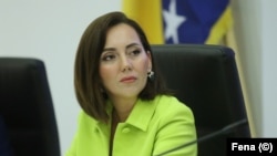 Članica Centralne izborne komisije Bosne i Hercegovine - Vanja Bjelica Prutina, Sarajevo, 8. maj 2024.