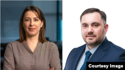 Colaj: Liliana Vițu, președinta Consiliului Audiovizualului și jurnalistul Mihail Sirkeli