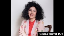 Aktivistkinja i dobitnica Nobelove nagrade za mir Narges Mohammadi u Teheranu, Iran, 2021. 
