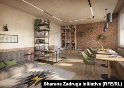 Проектът за библиотека в бъдещата Кулинарна академия