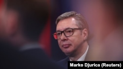 Arhivska fotografija predsjednika Srbije Aleksandra Vučića, 8. maj 2024.