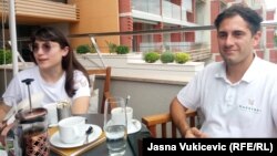 Viktoria Lopez i Ezekjel Pedroso iz Argentine, hotel Maestral, Pržno, 25. jun 2024.