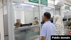 Контрольно-пропускной пункт на границе Кыргызстана, иллюстративное фото.