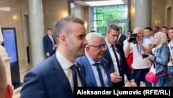 Stranke premijera Milojka Spajića (lijevo) i šefa parlamenta Andrije Mandića (desno) usvojile su Rezoluciju nakon koje je predsjednik Evropskog savjeta Šarl Mišel otkazao zvaničnu posjetu Crnoj Gori (foto arhiv)