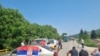 Blokada na Merdaru između Srbije Kosova. 