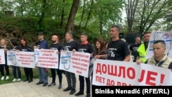 Protesti zdravstvenih radnika, Banjaluka, april 2024. godine (foto ilustracija)
