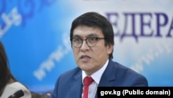 Замглавы кабинета министров КР Эдиль Байсалов.