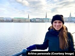 Valeria Sajin în Hamburg.