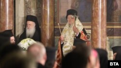 Вселенският патриарх Вартоломей.