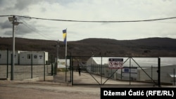Ulaz u Privremeni prihvatni centar "Lipa", 14. april 2023.