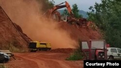 Rudnik boksita u selu Pecka, Mrkonjić Grad, Bosna i Hercegovina, 9. avgust 2022.