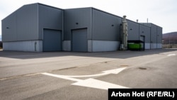 Impianti për trajtimin e mbetjeve shtazore, në Drenas, i fotografuar më 2023.