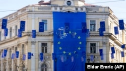 Zastava EU u Sarajevu, 21. mart 2024.