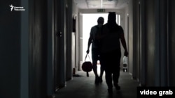 Общежитие кыргызстанских мигрантов.