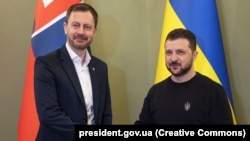 Премиерът на Словакия Едуард Хегер изрази подкрепата си за Украйна последно на 31 март 2023 г., когато се срещна с украинския президент Володимир Зеленски в Киев. 