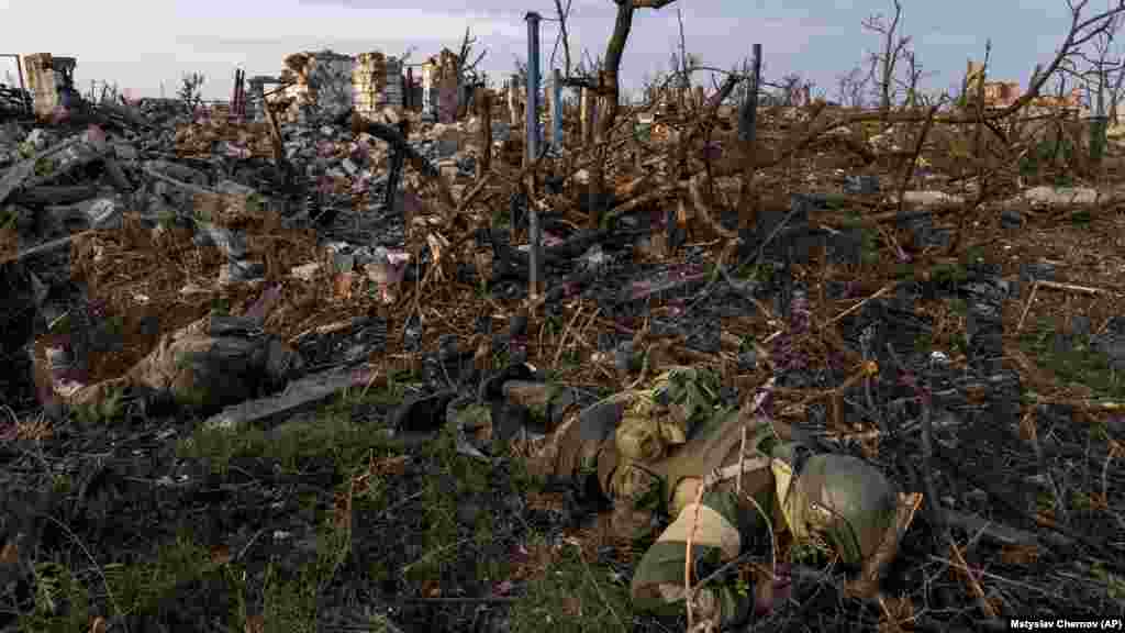 To capture the tiny village, the Ukrainians pummeled it with artillery and then created a smokescreen. Russian artillery hit retreating and surrendering Russian soldiers, whose bodies still lay face down.
